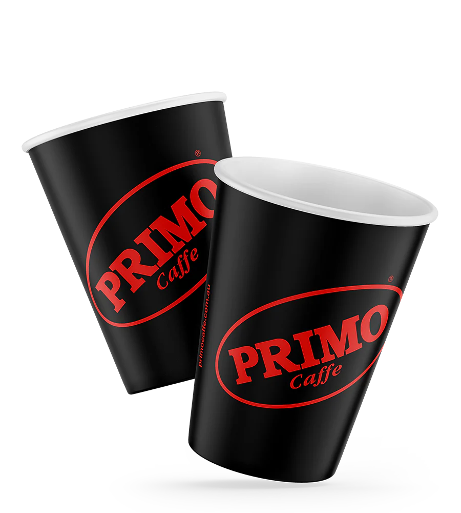 PRIMO SINGLE WALL TAKEAWAY COFFEE CUPS by PRIMO