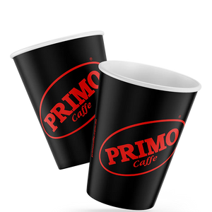 Primo Caffe Single Wall Takeaway Coffee Cups & Lids