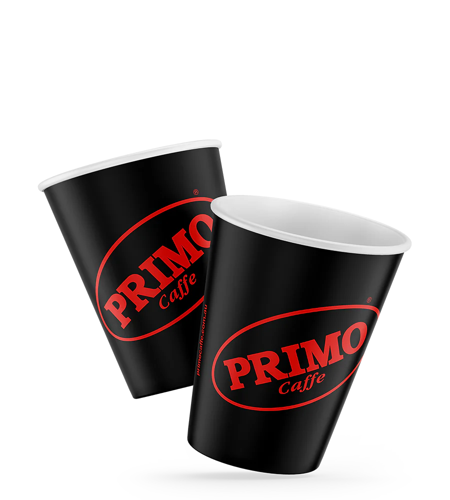 PRIMO SINGLE WALL TAKEAWAY COFFEE CUPS by PRIMO