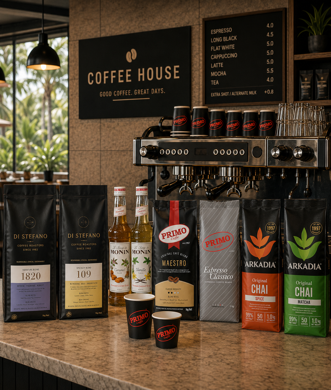 Commercial coffee solution for North Queensland businesses