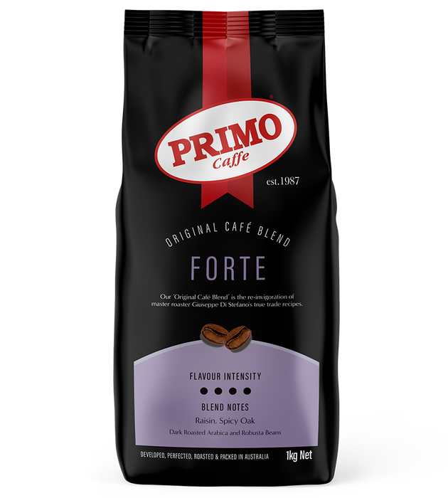 Primo Forte Dark Roast Coffee Beans 1kg